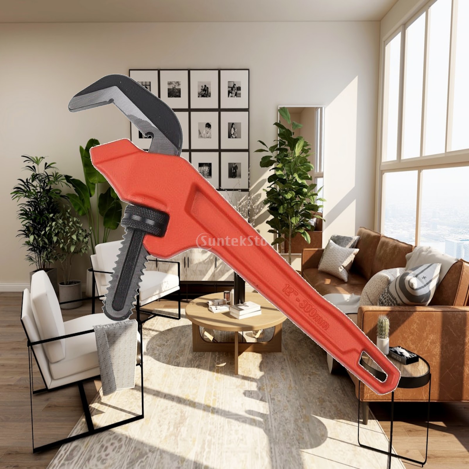 Tools Workshops - Hex Pipe Wrench Adjustable Wrench with