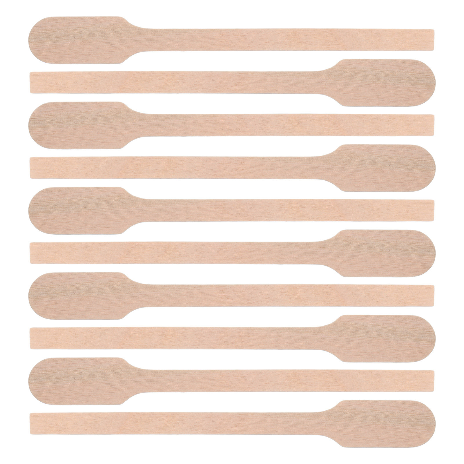 Workshop Tools Diy - 200Pcs Wooden Paint Stirring Sticks 5