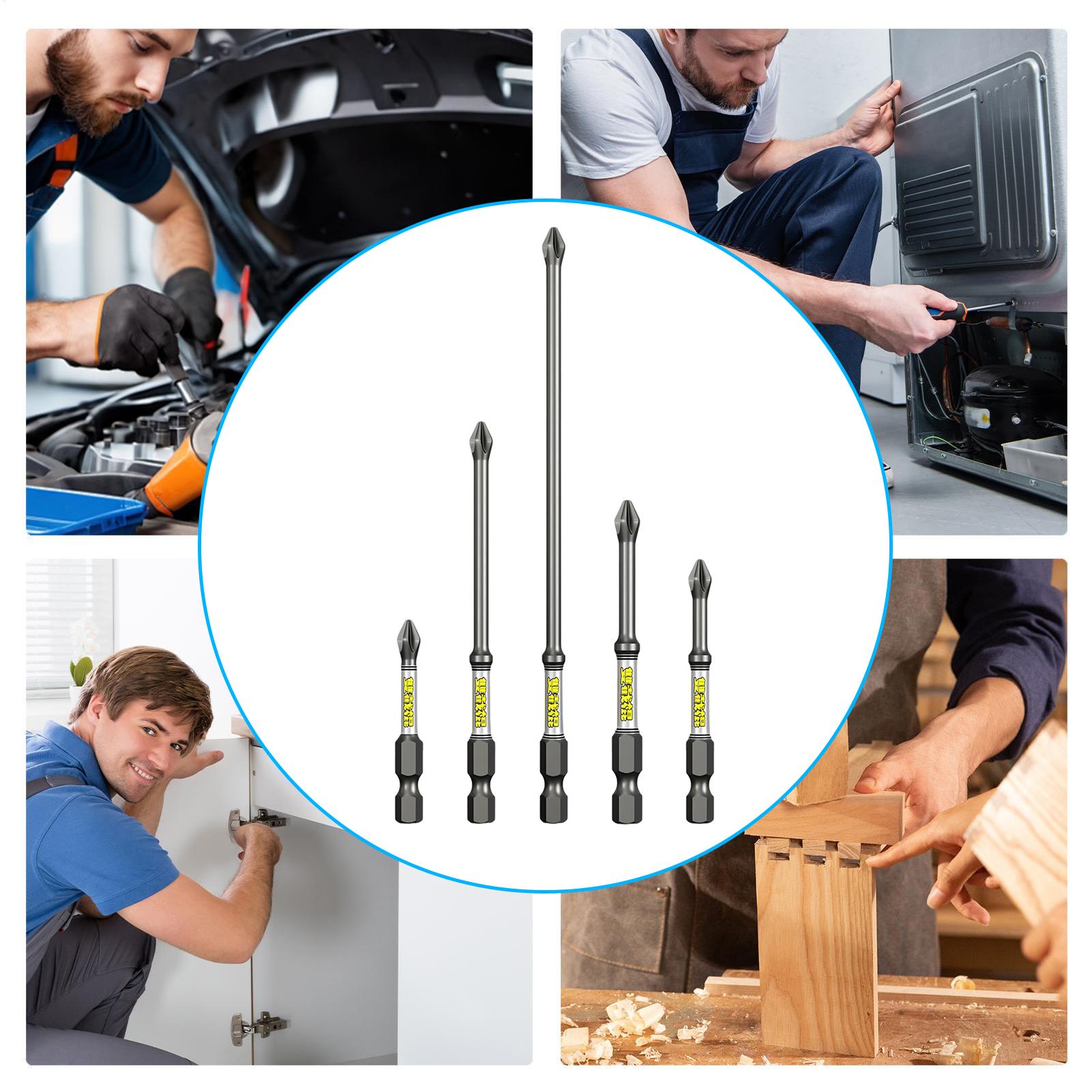Drill Screwdriver Bit Set 5-Pi - Tools Workshops review and price