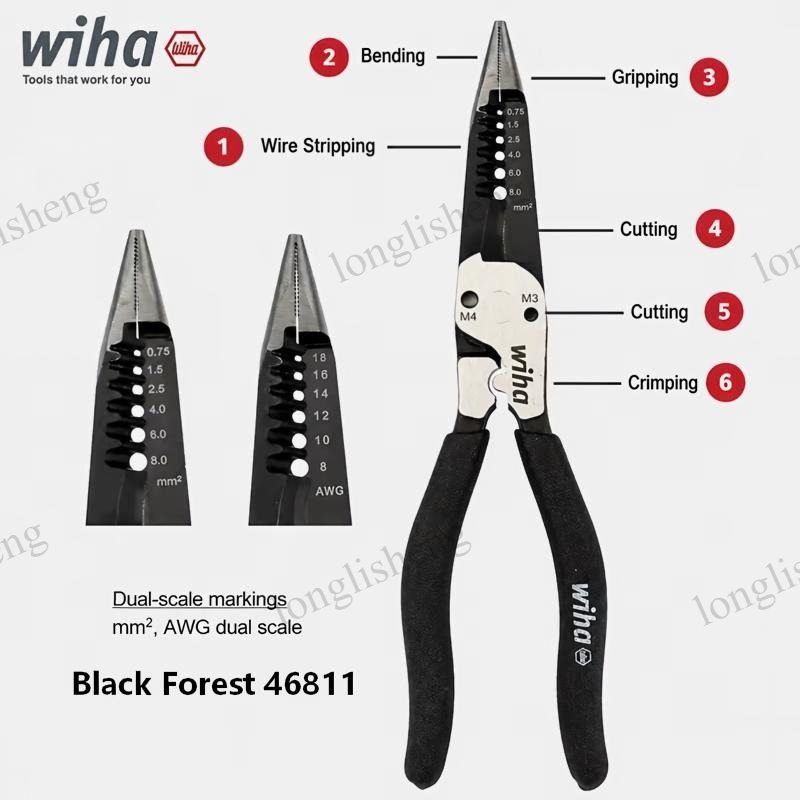 Wiha 46811 BlackForest 200mm 6 - Tools Vn review and price