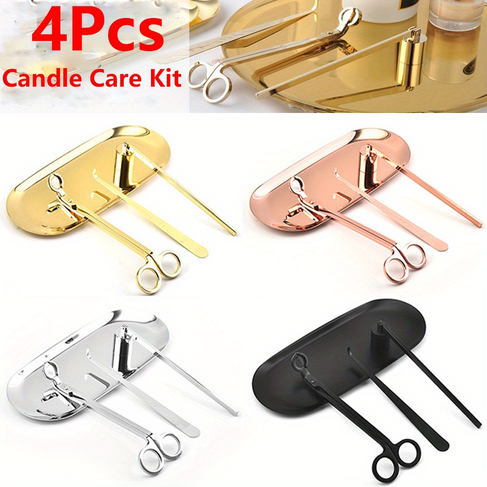 4pcs/set Luxury Candle Care Ki - Workshop Tools Diy review and price