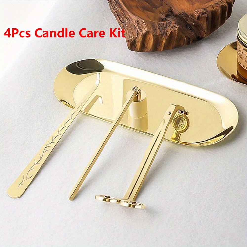 4pcs/set Luxury Candle Care Ki - Workshop Tools Diy review and price