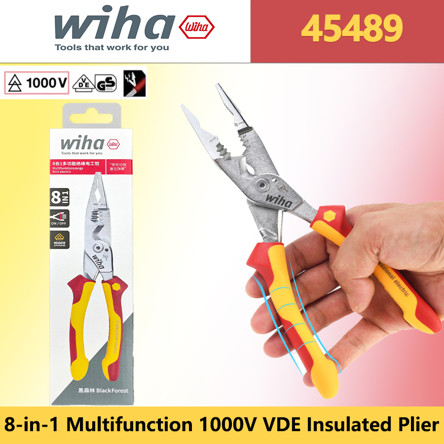 Genuine Wiha 45489 8‑in‑1 Mult - Tools Vn review and price