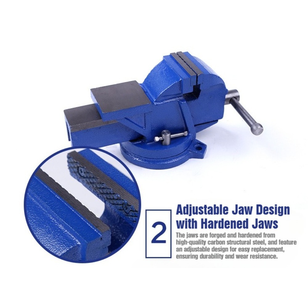 6-Inch Heavy Duty Bench Vise N - Bench Vise Swivel review and price