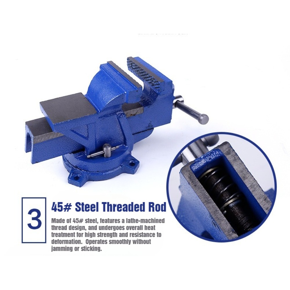 6-Inch Heavy Duty Bench Vise N - Bench Vise Swivel review and price