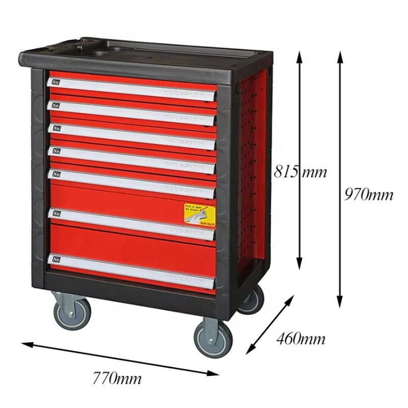 225 Pcs Movable Tool Cabinet 7 - Hand Tools In Workshop review and price