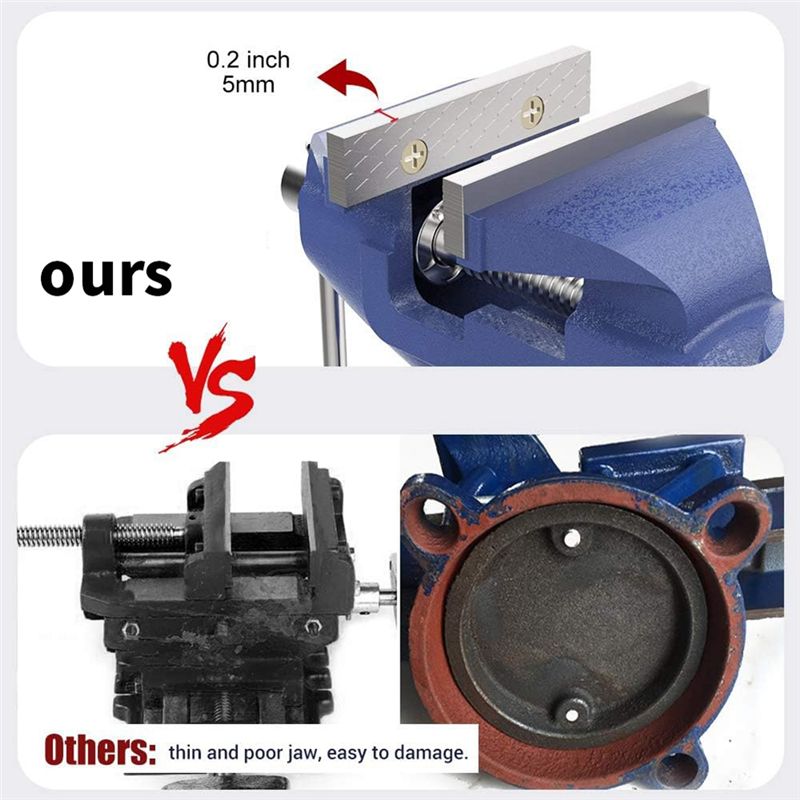 KYCOR-Bench Clamps Fixed Tool  - Bench Vise Swivel review and price