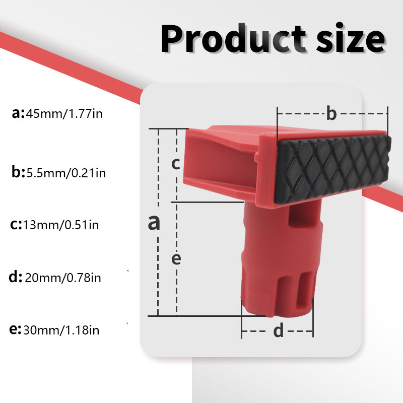 4Pcs Plastics Bench Dogs, 20mm - Workshop Cutting Tools review and price