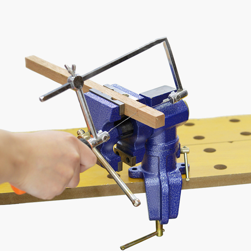 Double Jaw Table Vise Swivel B - Bench Vise Swivel review and price