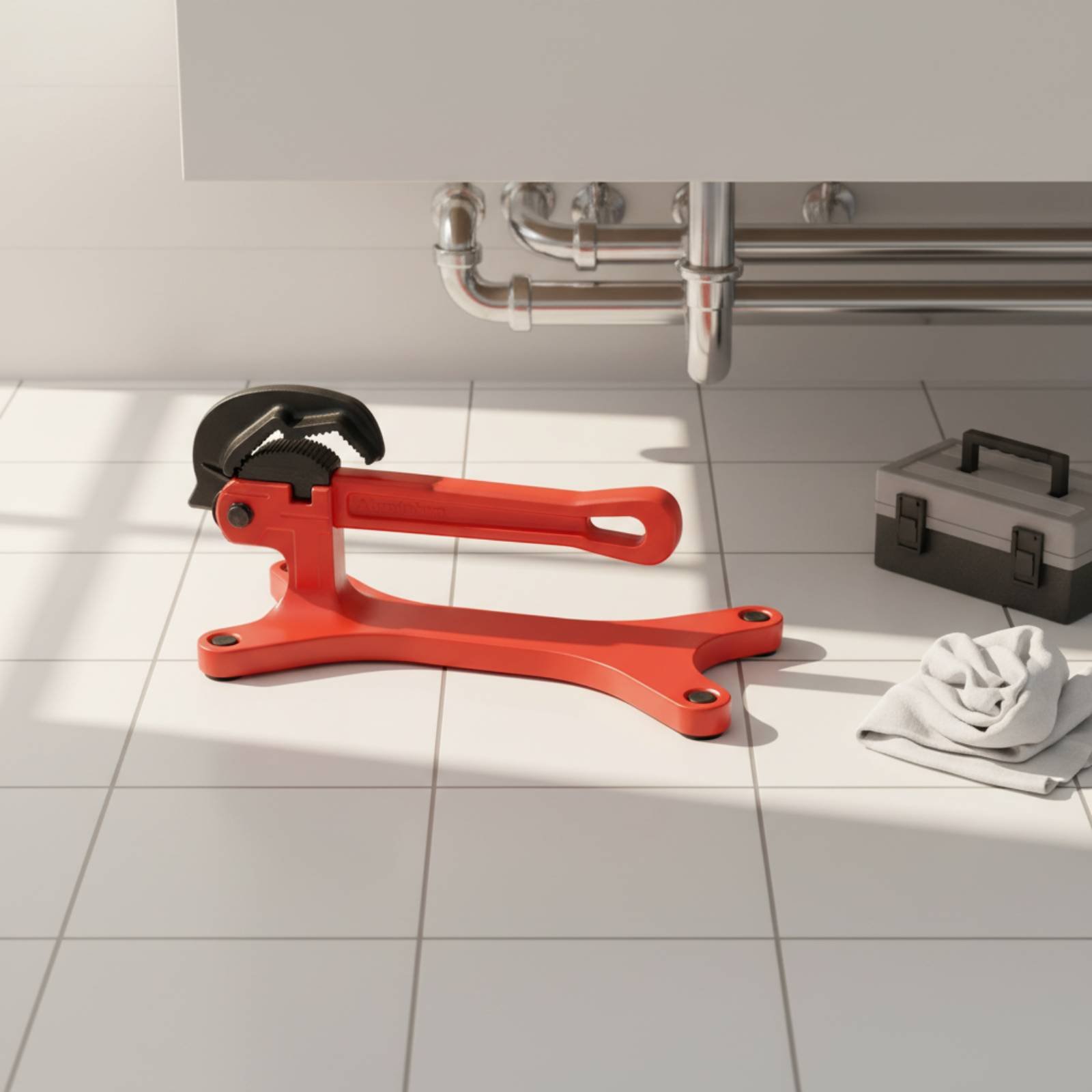 Self-Locking Pipe Wrench Porta - Hand Tools In Workshop review and price