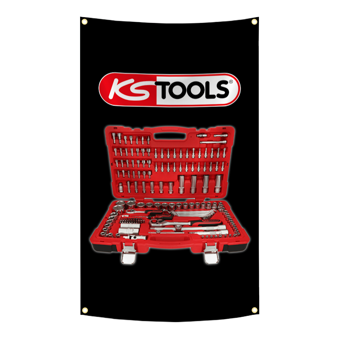 KS TOOLS Brand Flag Tapestry 3 - Ks Tools Workshop review and price