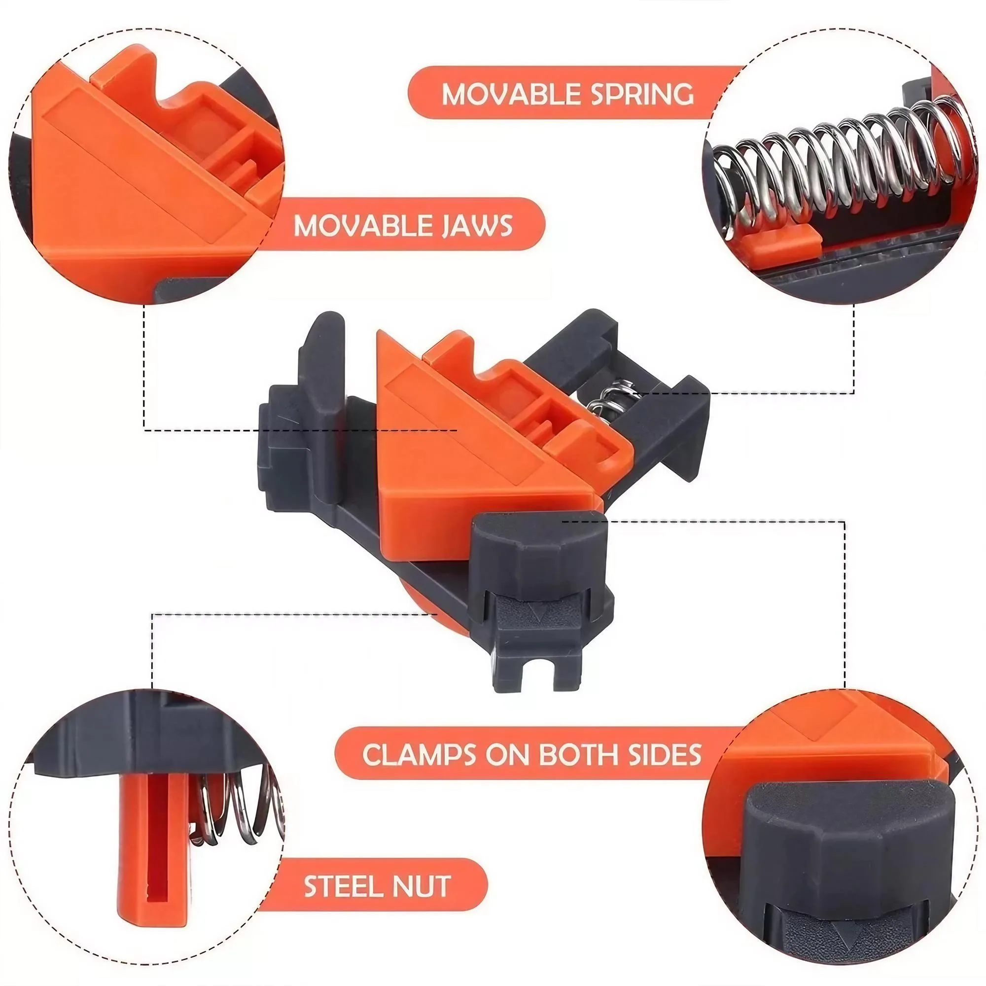 Premium 90 Degree Right Angle  - Angle Clamp 90 review and price