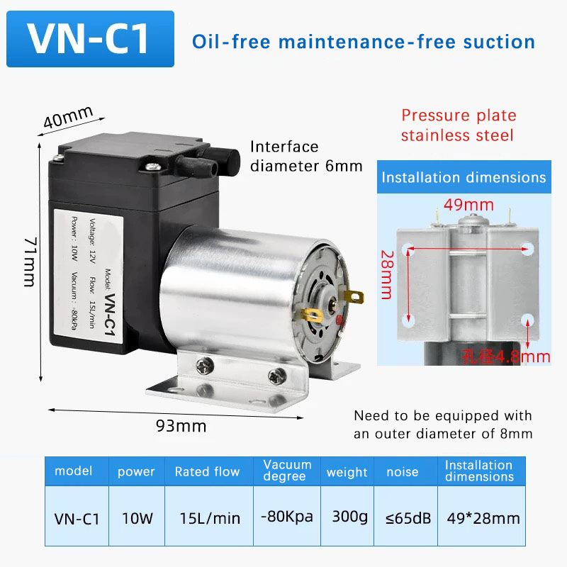 VN-C1 Micro DC Vacuum Pump Sma - Tools Vn review and price
